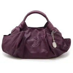 LOEWE ナッパアイレ ダーク紫 レザーハンドバッグ LOEWE ロエベ