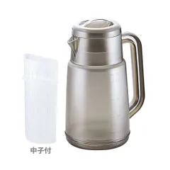 【新品・7営業日以内発送】4702212500205 山研工業 ニューDXピッチャー ブラウン 中子付 2．2L【沖縄離島販売不可】のサムネイル