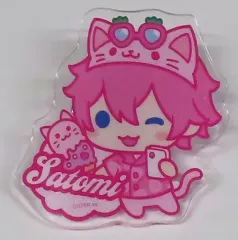 【中古】バッジ・ピンズ さとみ(すとろべりーぷりんす) すとぷり あにまるあくりるばっじ 2022 Summer オフィシャルグッズ あにまるあくりるばっじくじ景品