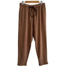 sousouサルエルパンツ　茶色　M CAMBIO(カンビオ)】サルエルテーパードパンツ | CAMBIO カンビオ