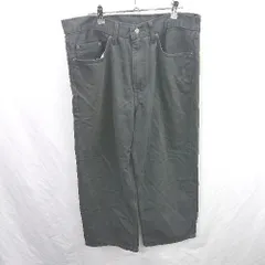 ◇ Φ Levi's リーバイス デニム系シンプル系 ワイドデニムパンツ サイズＬ ブラック系 メンズ E  【1507160025588】