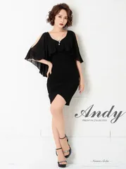 ブラック [OK2428]【SALE】【andy/アンディ】 半袖/ 長袖/ ミニドレス/ キャバドレス/ ワンピース/ ドレス
