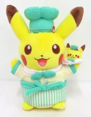 【中古】ぬいぐるみ パティシエールピカチュウ Pikachu Sweets by Pokemon Cafe ぬいぐるみ 「ポケットモンスター」 Pokemon Cafe限定