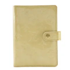 【LOUIS VUITTON】ルイ・ヴィトン アジェンダPM モノグラムヴェルニ ベージュ CA1021 レディース 手帳カバー