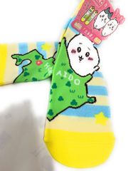 ご当地ちいかわ　北海道限定★北海道MAP   ソックス　左右ちいかわ＆ハチワレプリント❗️