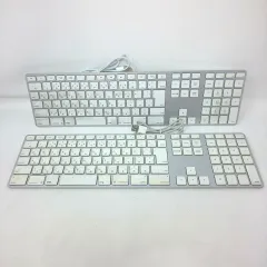 630E-04  Apple 純正 キーボード A1243 2つまとめ アップル Mac パソコン用品 動作確認済み