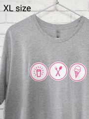 XL／US古着／Ｔシャツ／NEXT LEVEL／バックプリント／ビッグサイズ