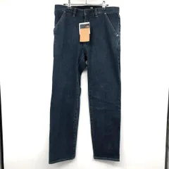 【中古】THE NORTH FACE デニムクライミング ストレートパンツ サイズL インディゴ NB32005　ノースフェイス[17]