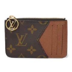 LOUIS VUITTON ルイ・ヴィトン カードケース ポルト カルト ロミー 現行 LVサークル LVロゴ フラワー ブラウン パスケース 名刺入れ コンパクトウォレット RFID ICチップ モノグラム アルマニャック コインケース M81880