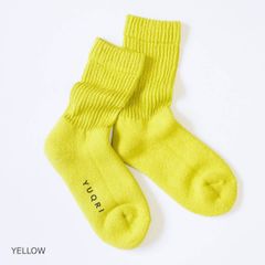 YUQRI ユクリ puff pile short crew パフパイルショートクルー 123500733 靴下 ソックス 抗菌防臭 消臭 制菌 ユニセックス レディース メンズ 新品 国内正規品 日本製 【サイズ / M：25-27cm】