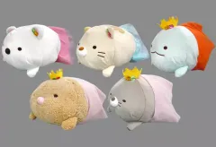 【中古】ぬいぐるみ 全5種セット もぐらのおうち うつぶせぬいぐるみBIG 「すみっコぐらし」