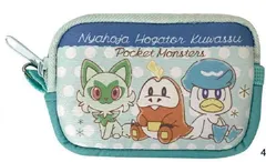 ケイ【送料無料】【ポケットモンスター】フリーポーチ【ニャオハ・ホゲータ・クワッス】【ポケモン】【ゲーム】【アニメ】【映画】【ポーチ】【ケース】【小物入れ】【お菓子入れ】【メイク】【化粧】【コスメ】【収納】【雑貨】【グッズ】【かわいい】