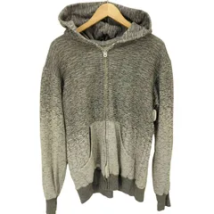 スタンダードカリフォルニア STANDARD CALIFORNIA 裏起毛 霜降り 2トーン ジップアップ パーカー メンズ JPN：M 