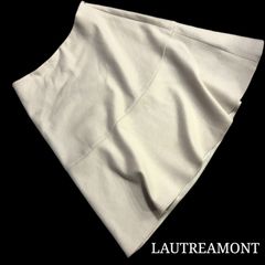 ロートレアモン LAUTREAMONT  ウールスカート　フレア　日本製　レディース　美品　秋冬　綺麗目　サイズ38