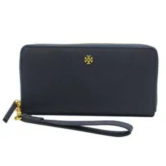 トリーバーチ 長財布 エマーソン レザー リストレット付き ロゴ ラウンドファスナー 136110 1022 405 アウトレット レディース