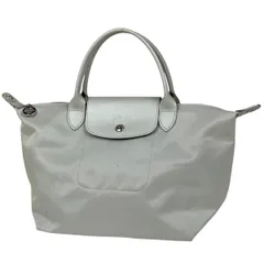 ロンシャン Longchamp ル プリアージュ ネオ スモール トートバッグ 2WAY ショルダーバッグ トートバッグ ナイロン ライトグレー 1512578 レディース 【中古】
