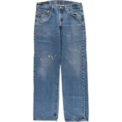古着 00年代 リーバイス Levi's 501 ストレートデニムパンツ メンズw33相当/eaa525784
