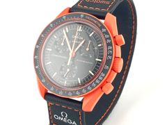 スウォッチ Swatch SO33O100 OMEGA×Swatch MISSION ON EARTH LAVA クォーツ QZ メンズ