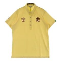 サイズ：l AND PER SE アンパスィ  半袖ポロシャツ  イエロー系 [240101493682] ゴルフウェア メンズ ストスト