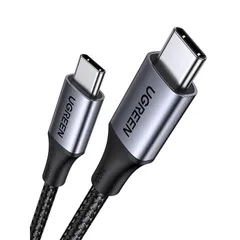 【新着商品】UGREEN PD3.1 240W USB Cケーブル超急速充電 Type C 高耐久ナイロン iPhone 15 、MacBook Pro、iPad mini、Matebook、iPad Pro、Xperia、Galaxy等Type C機種対 1のサムネイル