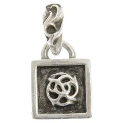 CHROME HEARTS (クロムハーツ) FRAMED FLRL/フレームドフローラル チャーム/シルバーネックレストップ シルバーのサムネイル