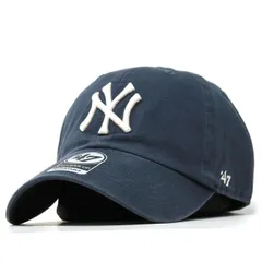 キャップ 47brand クリーンナップ  フォーティーセブン Yankees Vintage Navy '47 CLEAN UP　V.NAVY ヴィンテージネイビー 【MB】