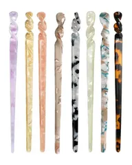 髪留め 髪飾り 玉かんざし ヘアアクセサリー おしゃれ 簪パーツ 和装小物 結婚式 一本挿し 成人式 簪 卒業式 普段使い YFFSFDC 8点セット