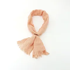 ☆ サーモンピンク ☆ たおるマフラー ミニ マフラー レディース 小さめ ストール スカーフ 今治 タオル たおる 今治タオル UVカット タオルマフラー マフラータオル スポーツ ジム 吸水 速乾 綿100% コットン ガーゼ レディース おしゃれ