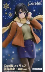 【中古】フィギュア 桜島麻衣 「青春ブタ野郎はゆめみる少女の夢を見ない」 Coreful フィギュア 桜島麻衣～冬服ver.～