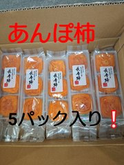 あんぽ柿 5パック入り和歌山県産