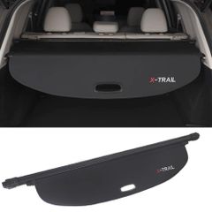 XIKER 日産 エクストレイル T33系 トノカバー ロールシェード 内装 カスタム 新型X-Trail プライバシー保護 ラゲッジ収納 2022年7月現行 紫外線対策 トランク アクセサリー 取付簡単 ドレスアップ 荷室整理 パーツ (ブラック)