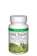 ECLECTIC(エクレクティック) マリアアザミ (ミルクシスル、ノゲシ) 600mg×45カプセル e173