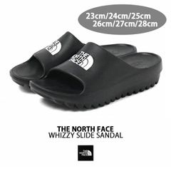 【新品/未使用】【23cm/24cm/25cm/26cm/27cm/28cm】THE NORTH FACE ノースフェイス サンダル WHIZZY SLIDE A BLACK NS98P23S シャワーサンダル スライドサンダル