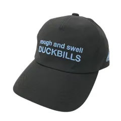 ラフ＆スウェル　ゴルフキャップ　フラット　チャコール　フリーサイズ　新品未使用 ラフアンドスウェル キャップ rough&swell グレイ DOT B.B.CAP