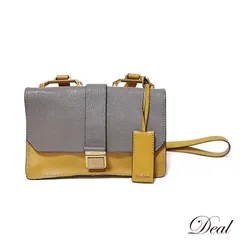 ミュウミュウ マドラス バイカラーフラップ レディース ショルダーバッグ