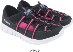 レディース サンダル サボサンダル バブーシュ クロッグサンダル 軽量 軽い スポーツ 春 夏 母の日 FCクロウ FC CROW taflh5570 ブラック M（23.5～24.0cm）