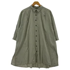 GLOBAL WORK グローバルワーク シャツワンピース sizeF/グリーン系