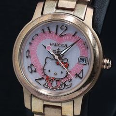 極美品】Wicca ハローキティ 45周年モデル レディース ソーラー 稼働