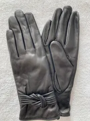 レディース手袋 革手袋 ブラック 【新品】