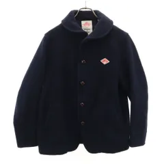 【美品】ダントン　丸襟　ウールモッサジャケット　ダークグレー　くるみ釦　40 美品】ダントン 丸襟 ウールモッサジャケット ダークグレー