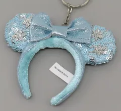 【中古】キーホルダー エルサ カチューシャキーチェーン 「アナと雪の女王 アナとエルサのフローズンジャーニー」 東京ディズニーシー限定 ファンタジースプリングスグッズ