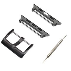 MODIGI Apple Watch 全シリーズ対応 バンドアダプター＆バックルセット 22 mm ベルト用 工具不要 ステンレス製のサムネイル