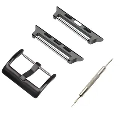 MODIGI Apple Watch 全シリーズ対応 バンドアダプター＆バックルセット 22 mm ベルト用 工具不要 ステンレス製のサムネイル