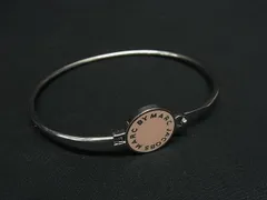 MARC BY MARC JACOBS マークバイマークジェイコブス バングル ブレスレット アクセサリー レディース シルバー系×ピンク系 DI7416