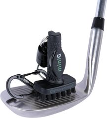 Grooveit ミニゴルフブラシ 小型ミニG 「ドライスクラバー」 取り外し可能なマグネット 丈夫なナイロン毛 すべてのプロゴルフツアーに使用 ゴルフアクセサリー