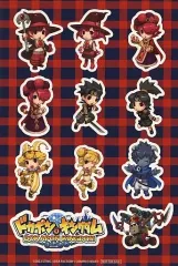 【中古】シール・ステッカー 集合(レッド) マルチステッカーシール 「Switchソフト ドカポンキングダム コネクト」 上新電機購入特典