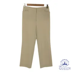 【訳アリ】 パンツ チノパン 綺麗め シンプル 長ズボン レディース ベージュ 64 901-13893 送料無料 古着