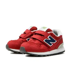 ニューバランス ベビー キッズ スニーカー 12-16.5cm 子供靴 Newbalance 313 ベビー靴 ベビーシューズ 子ども キッズシューズ  赤ちゃん 運動靴 男の子 女の子 幼児 レッド 赤 くつ スポーティ  足育 ギフト/IO313-JB