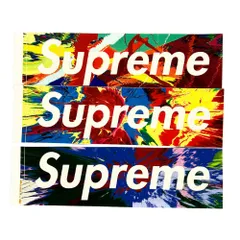 SUPREME シュプリーム Damien Hirst Box Logo Sticker ダミアンハースト ボックスロゴ ステッカー ３枚セット 正規品 / 40612