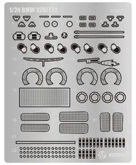 新品 プラッツ/BEEMAX 1/24 BMW320E21 ターボ Gr.5 1980 DRM ゾルダー ウエストファーレンカップ ウィナー用ディテールアップパーツ EX24028 [佐川急便]のサムネイル